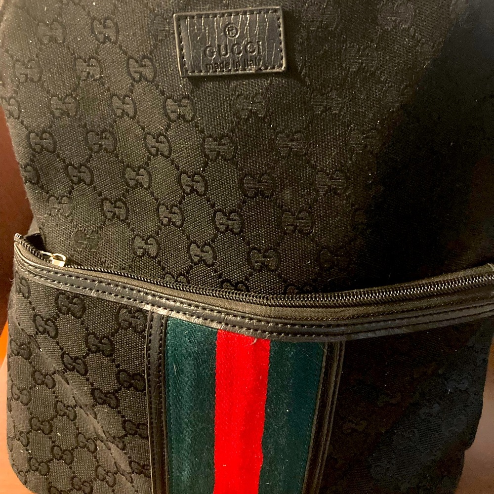 Authentic Gucci GG Supreme Backpack